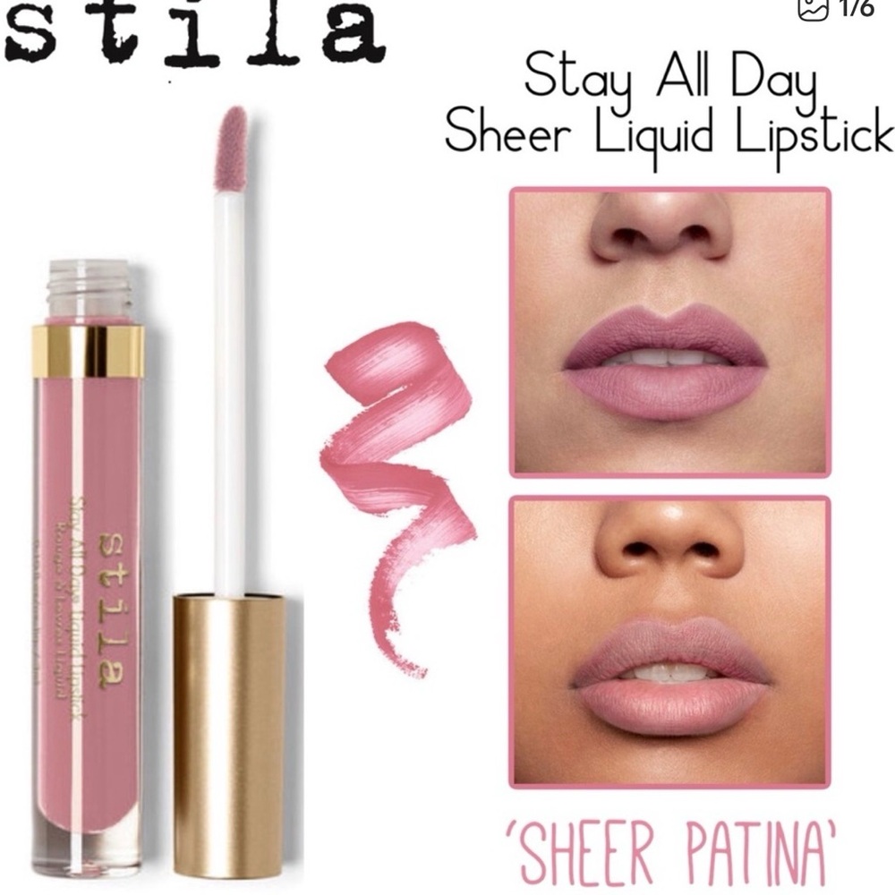 Stila Stay All Day Sheer Liquid Lipstick - Sheer Patina NWB